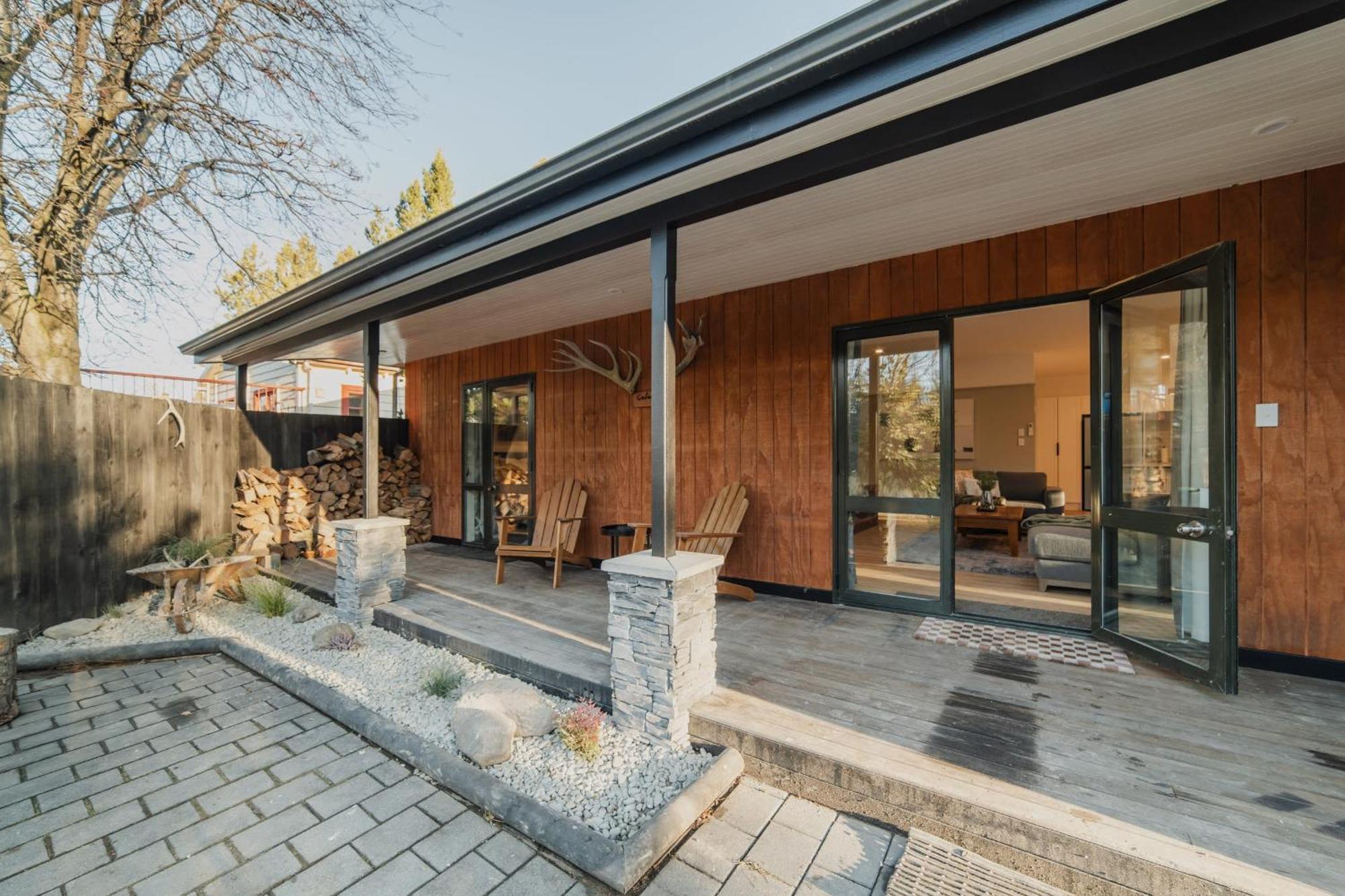 Galaxy 3Br Modern Home With Fireplace Outdoor Spa Lac Tekapo Extérieur photo