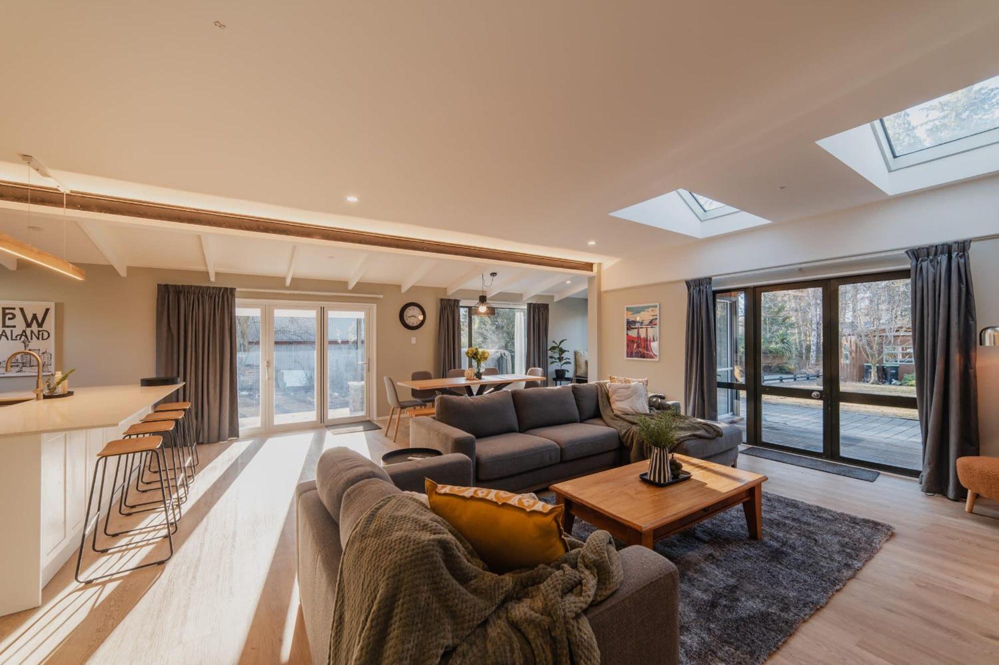 Galaxy 3Br Modern Home With Fireplace Outdoor Spa Lac Tekapo Extérieur photo
